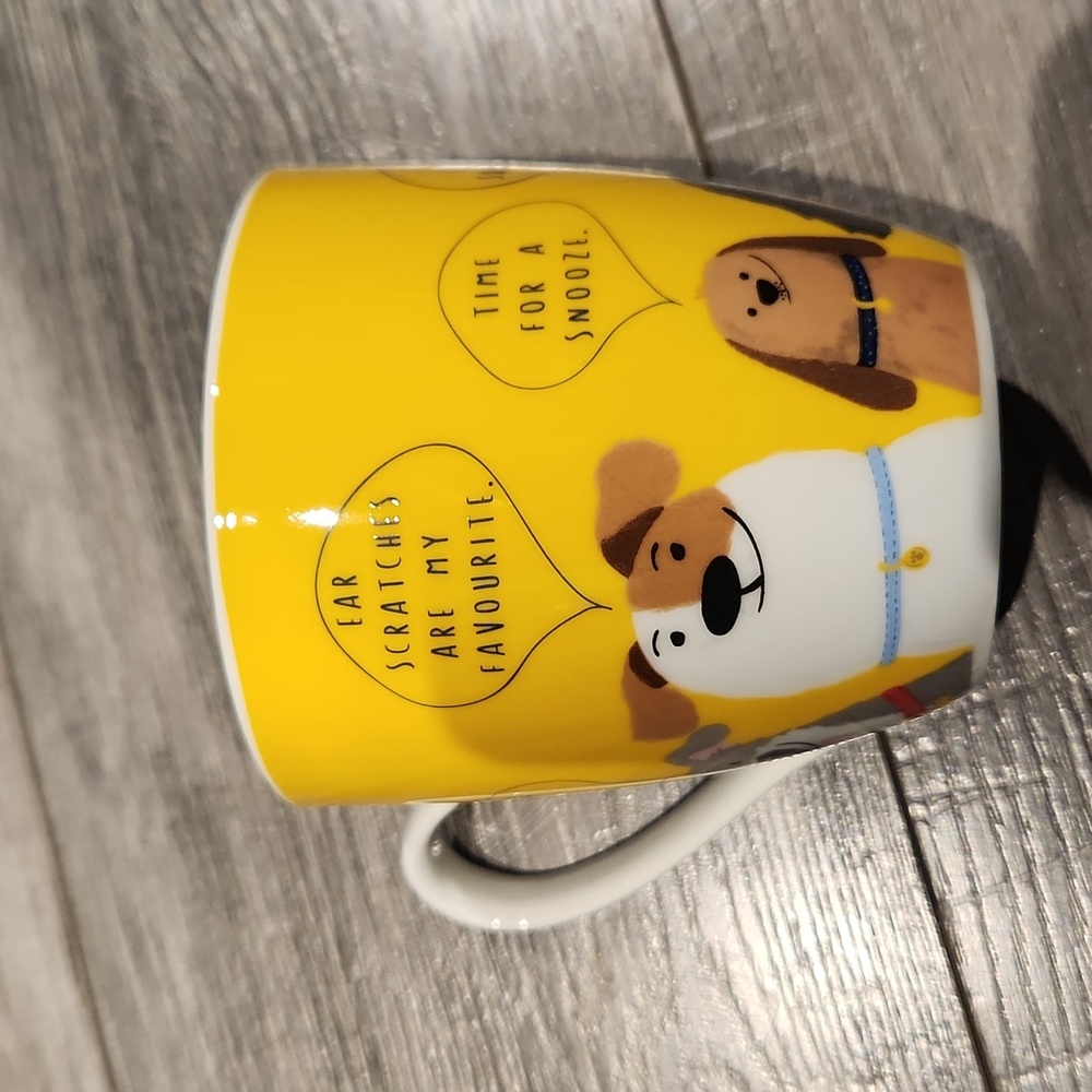 EUC Tesco Dogs Porcelain Coffee/Tea Mug